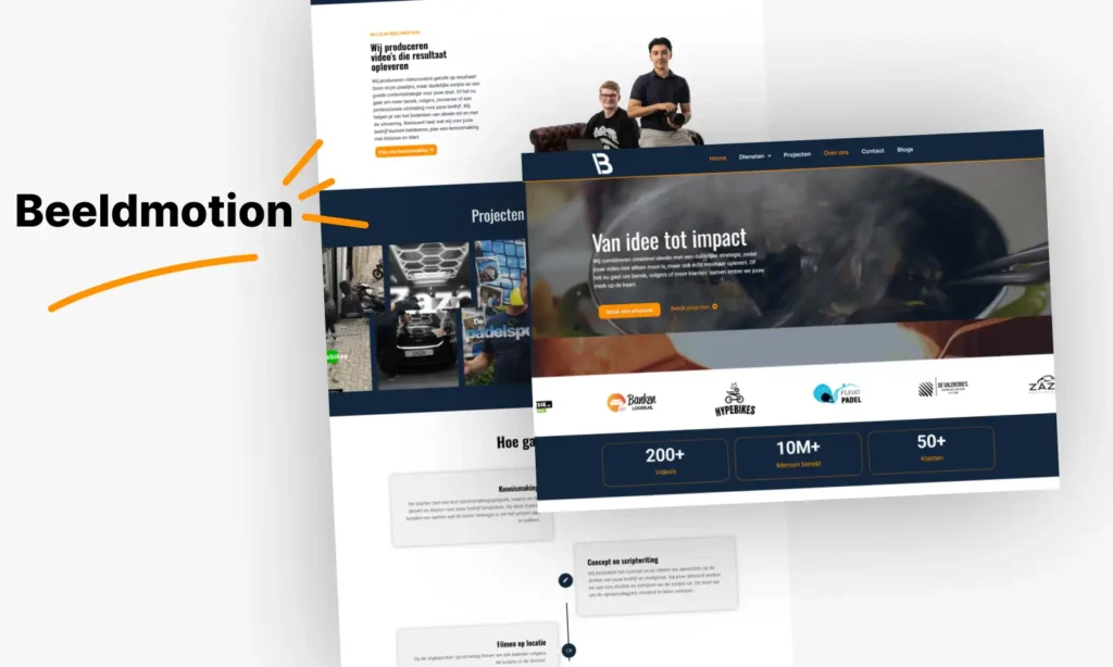 Site web agence vidéo marketing